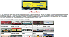 Desktop Screenshot of aftrainmaster.com